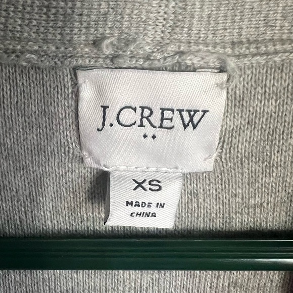 J. Crew Chelsea Sweater Blazer Grey Size XS - Picture 7 of 7